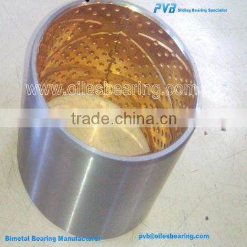 Self Lubricating Bimetal Bushing auto parts Bimetal Bronze Bush