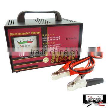 12V 24V 6A Microcomputer Automatic Battery Charger for Pump Generator UPS Battery