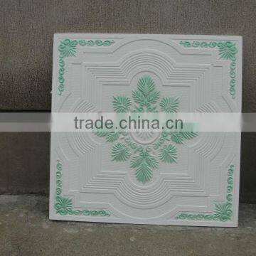 colorful Fiber Glass Gypsum Tiles / colourful GRG Ceiling Board