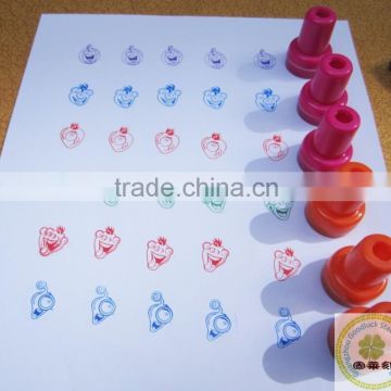 Promotional Christmas kids rubber self inking stamp/Promotional non toxic toy stampers                        
                                                Quality Choice