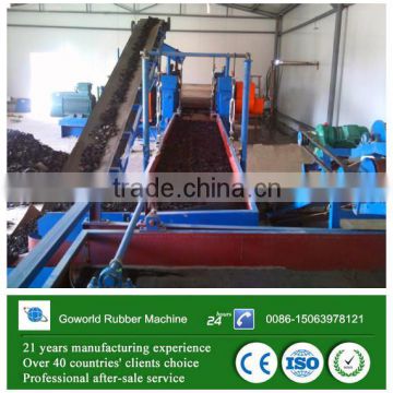 truck tire recycling machine / rubber crusher