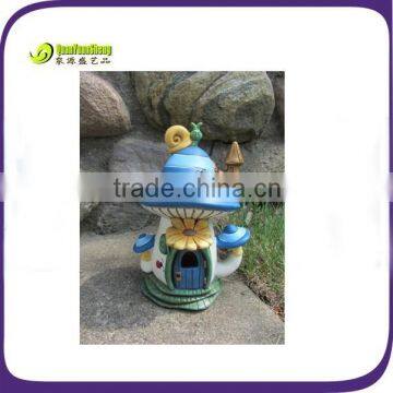 Animiation miniature mushroom house for your backyard