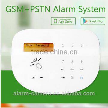 Best quality Home intruder alarm system with Auto-dial/SMS/Monitor/Intercom