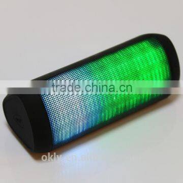 portable bluetooth speaker with LED shinny display