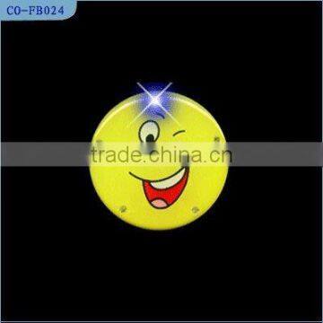 Hottest LED Flashing Badge Pin for promotion Gifts