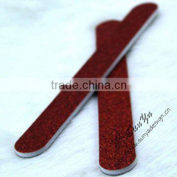 Glitter powder Nail file