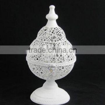 100150WA-sphere metal wire candle holder