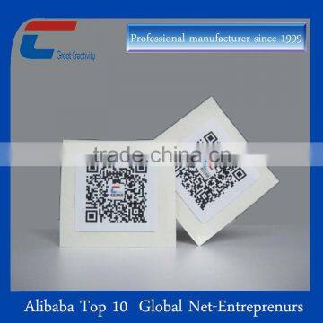 13.56mhz Custom QR code programmable nfc stickers