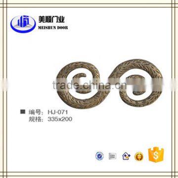 Aluminum fence decorative flower pieces