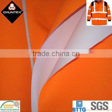Shanghai Manufacturer PU Coated Polyester Oxford Workwear Fabric photo-2