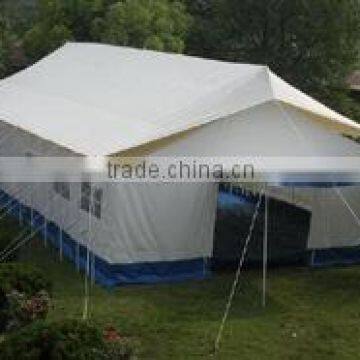 outdoor white storage tent