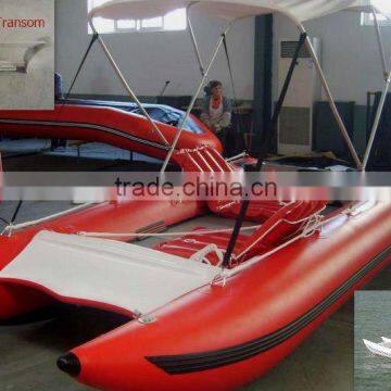 CE HH-P380 inflatable high speed catamaran boat