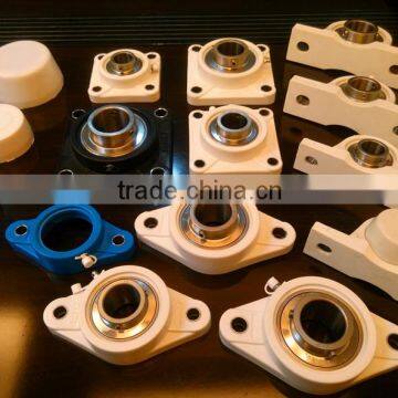 Long life plastic square flange bearing housing SUCF206 UCFPL206