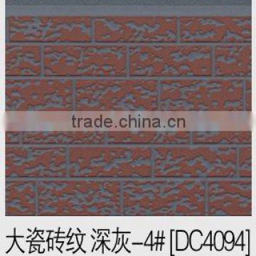 decorative insulated exterior wall siding panel/foam filled wall panels/facade panel