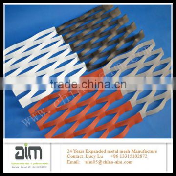 power coated aluminum expanded decoration screen metal sheet (ISO 9001 manufacture)