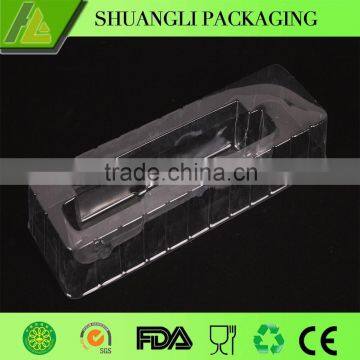 Electric clamshell plastic container