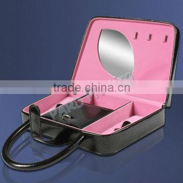 Portable Jewerly Box With Mirror