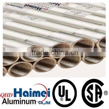 ul listed rigid aluminum conduit with coupling