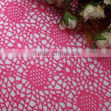 Floral Lace Bonded Polyester Lace Lastest Style African Dry Lace Chair Covers Wedding