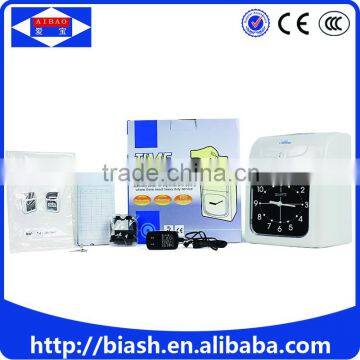 Analogue Display Punch Card Time Recorder Attendance Machine photo-4