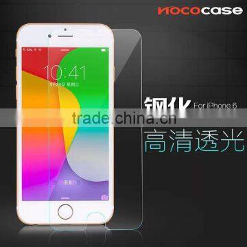 Factory price transparent tempered glass for iphone 6