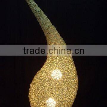 2015 Modern Brown Rattan Table Lamp/Light photo-4