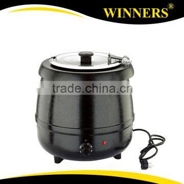 Wholesale Black Cast Iron 10L Stainless Steel Electric Soup Warmer