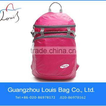 high quality outdoor Nylon bag folding as square pocket