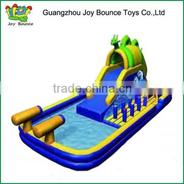 Giant Inflatable Water Park Games Inflatable Pool with Slide for children