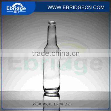 factory direct sale 350ml Clear Glass Wine Bottle