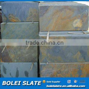 chinese cheap black and rusty slate tile