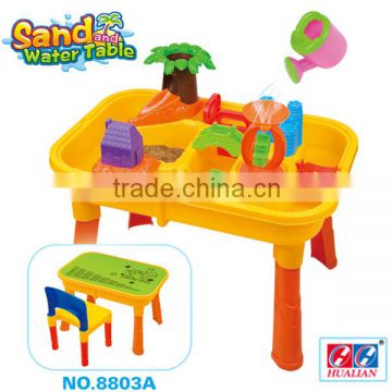 Outdoor & Preschool kids Educational beach table for water play tool,platform tables toy