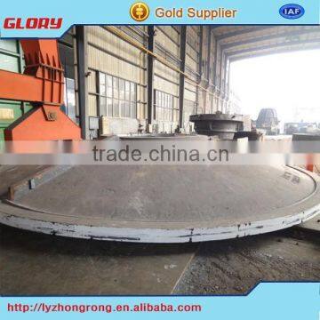 Large steel casting ball mill shell cover/mill cover