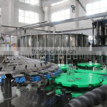 Automatic Fruit Juice Glass Bottle Twist off Caps Filling and Capping Machine