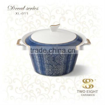 china factory kitchen appliance , ceramic decal cooking tureen