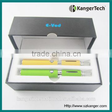 2014 hot selling wholesale kanger plastic single coil clearomizer evod, kanger evod starter kit