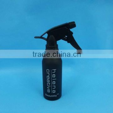 Cosmetic aluminum sprayer bottle, 80ml 150ml aluminum bottle with sprayers