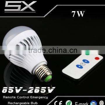 Infrared Remotely Controlled 10m E27 B22 7W Rechargeable Emergecy Magic Bulb Light photo-6