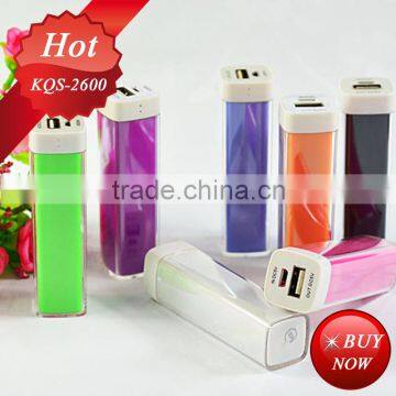 lipstick design external battery power bank 2600mah michael korss                        
                                                Quality Choice