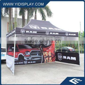 Folding Pop up events Marquee with Half sidewall