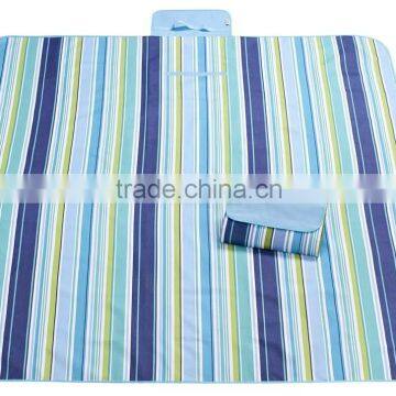 Colorful With Waterproof Foldable Camping Beach Mat For Family Picnic