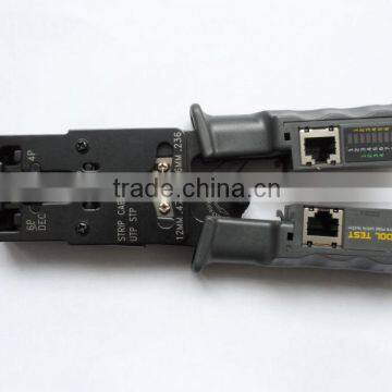 Multi-Modular plug crimp & cable test tool
