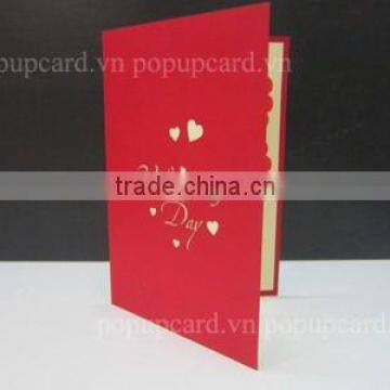 Heart (Valentine's Day) Love 3d Greeting Pop up Card photo-3