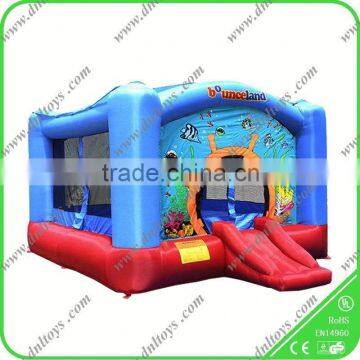 Adult baby boucer trampoline air bouncer inflatable jumping bounce castle house