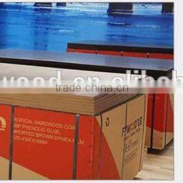 Plastic Film Faced Construction Plywood /Shuttering Plywood