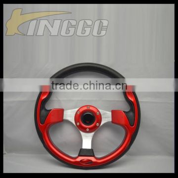 Lower Price Universal Racing Flat 320MM Sport Steering Wheel For Car