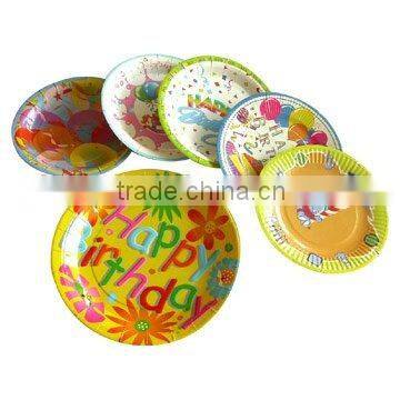 selling paper plate/party plate/disposable paper plate