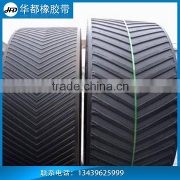 Herringbone rubber conveyor belts