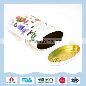 Oval Game Tin Box for Kids' Playing Tools Storage photo-5