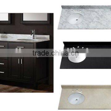 59" traditional solid wood bathroom vanity